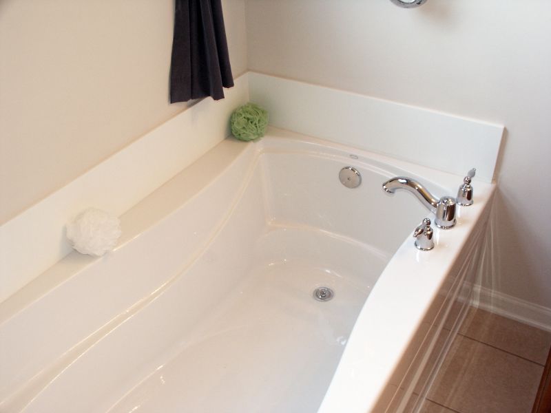 Refinished Bathtub in Bathroom